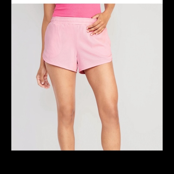 NWT OLD NAVY Mid-Rise StretchTech Dolphin-Hem Run Shorts 3-inch inseam - Picture 1 of 8